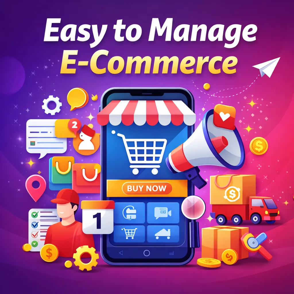 Easy to Manage E-Commerce