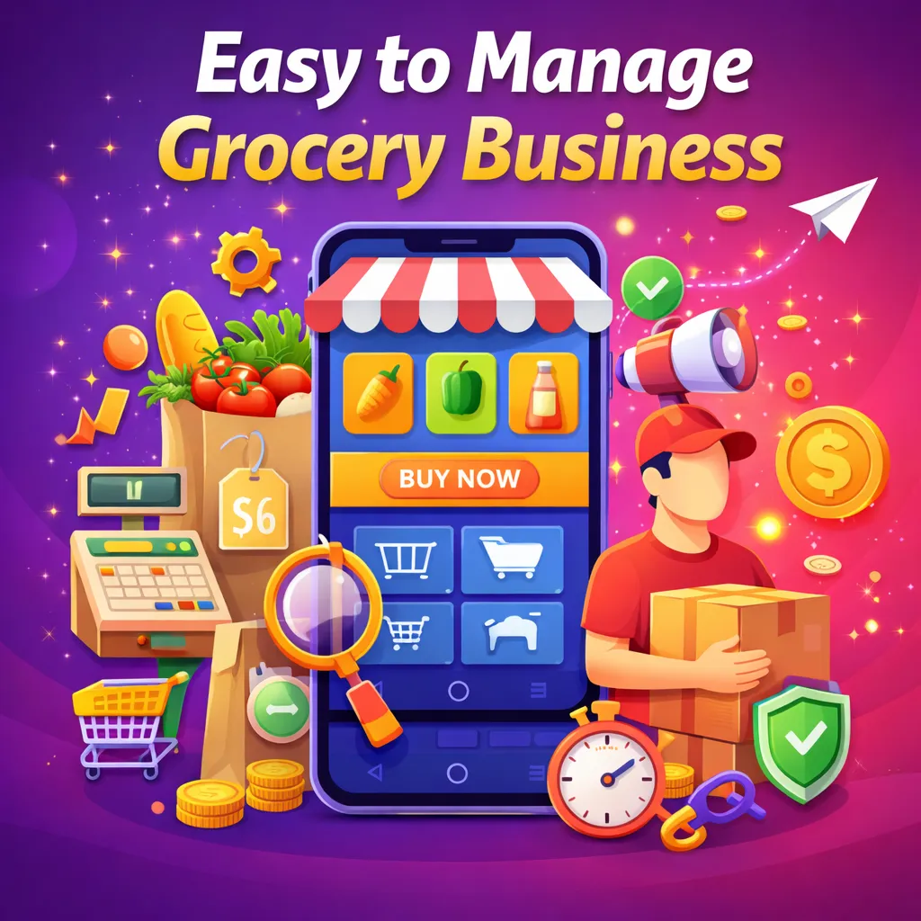 Easy to Manage Grocery Business
